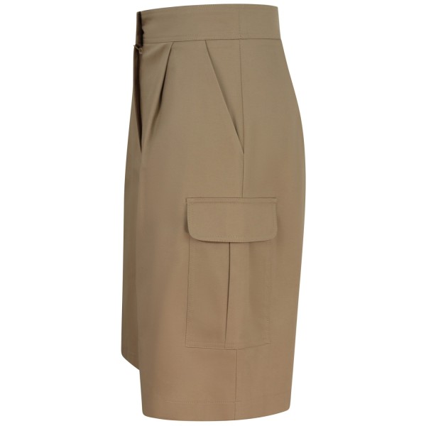 Bermuda marrone per donna