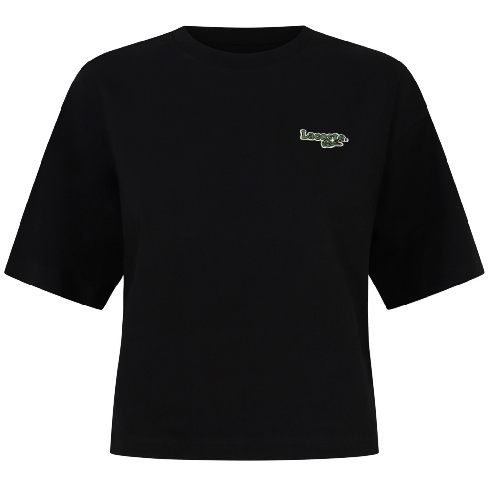 T-shirt nera per donna