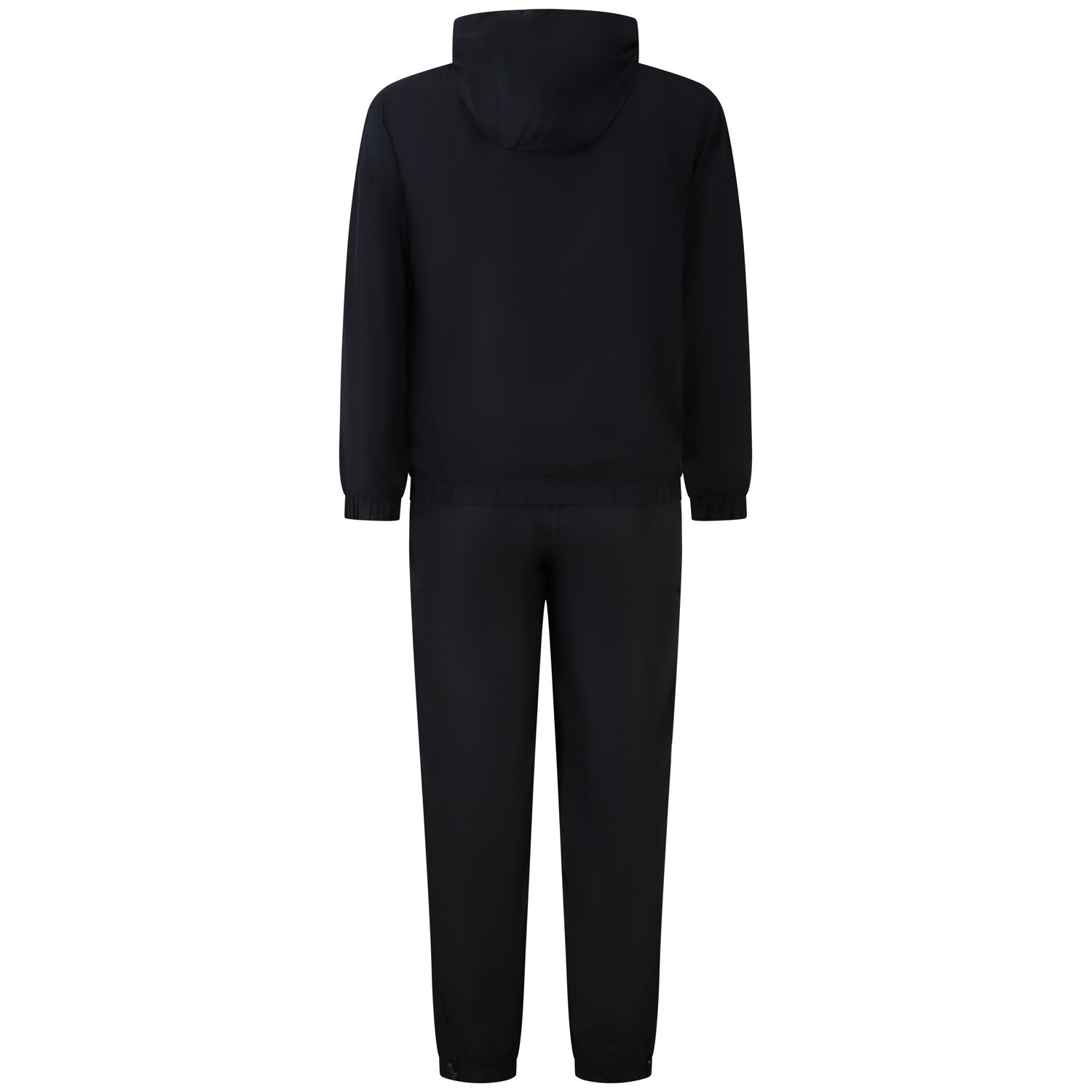 Completo tuta nero con logo per uomo 2