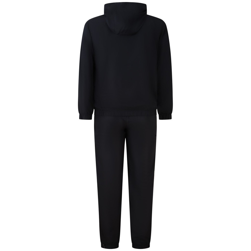 Completo tuta nero con logo per uomo