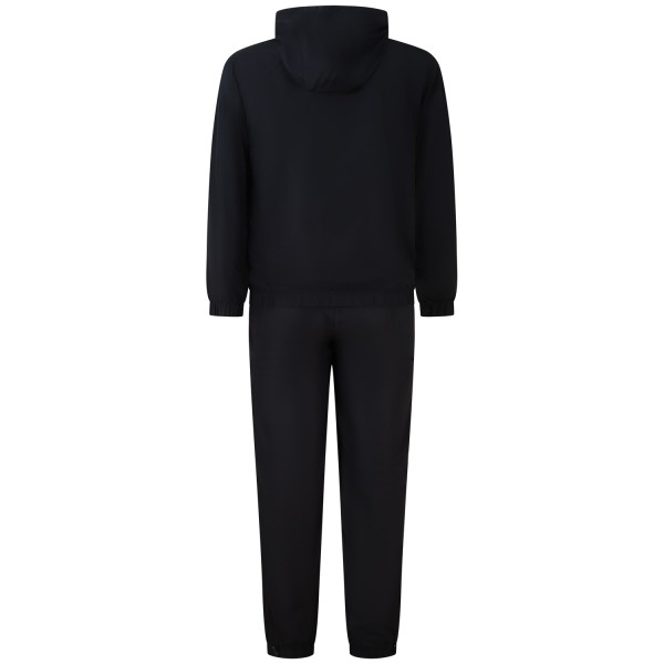 Completo tuta nero con logo per uomo