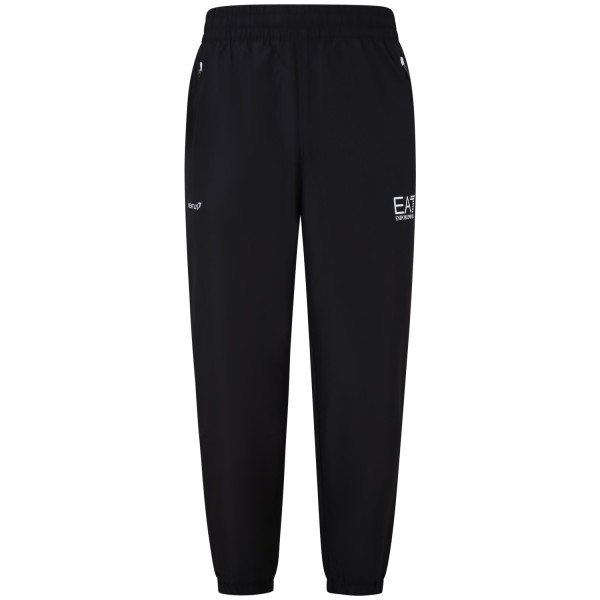 Completo tuta nero con logo per uomo