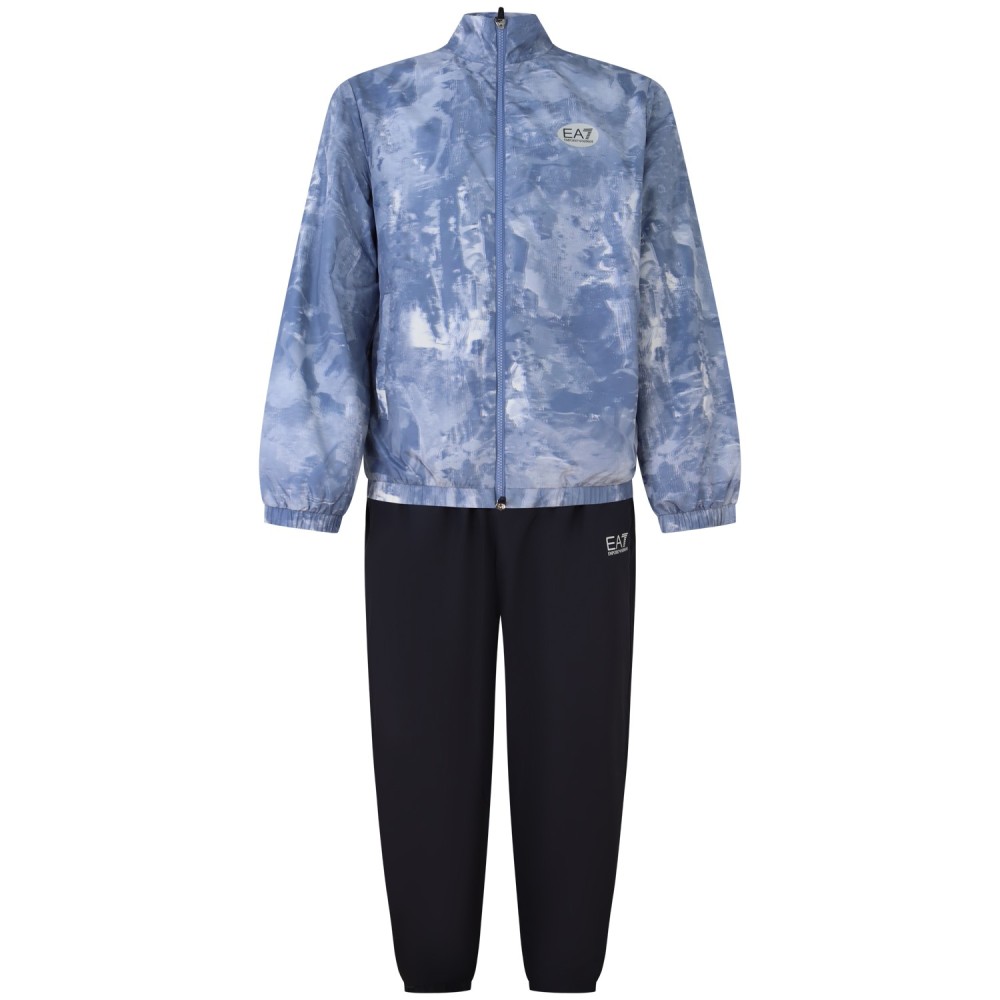 Tuta completa celeste per uomo