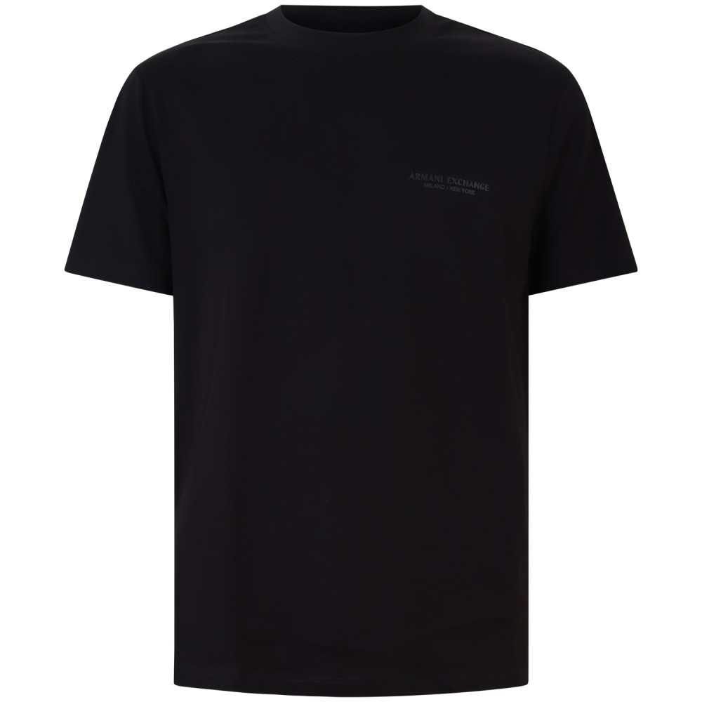 T-shirt nera per uomo