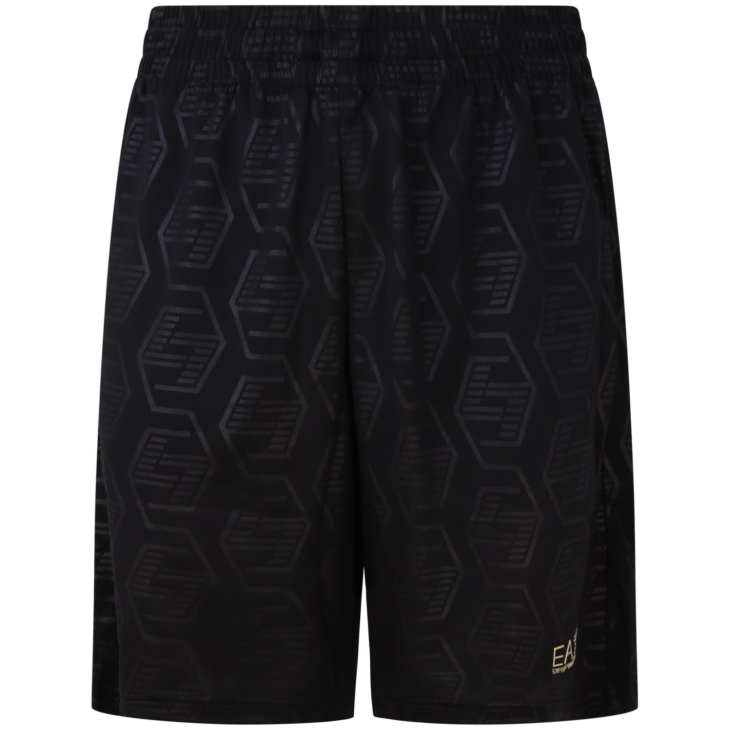 Completo nero con pantaloncino per uomo