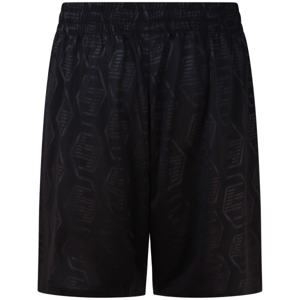 Completo nero con pantaloncino per uomo