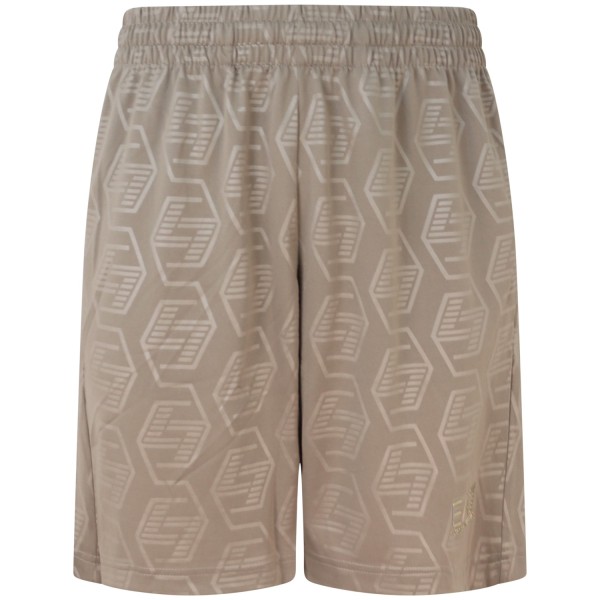 Completo beige con pantaloncino per uomo