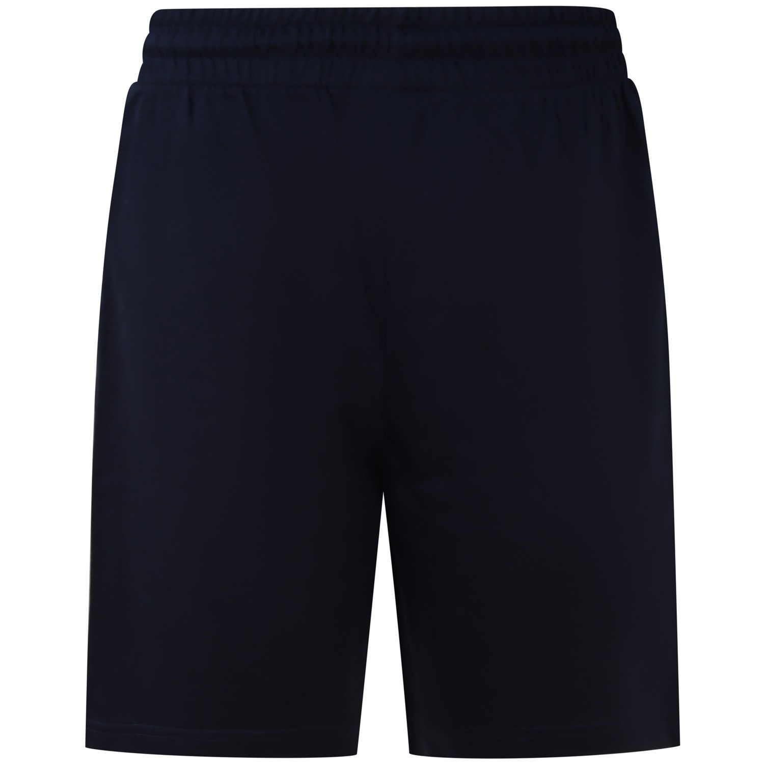 Bermuda blu con maxi  logo  per uomo 2