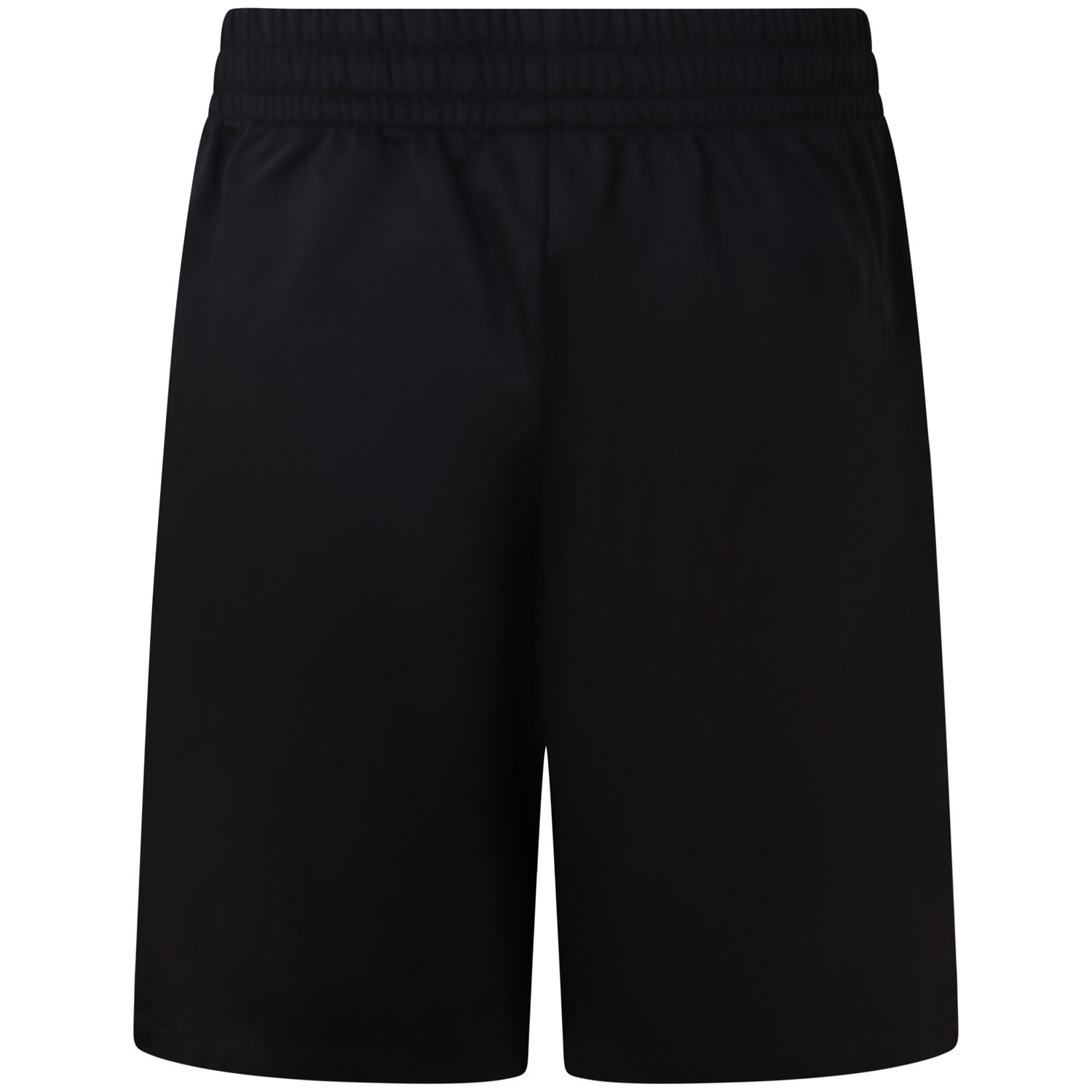 Bermuda nera con fascia beige per uomo