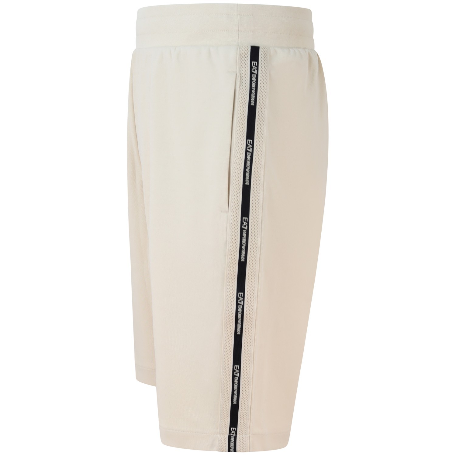 Bermuda beige con fascia nera  per uomo 2