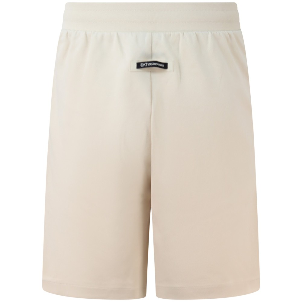 Bermuda beige con fascia nera  per uomo