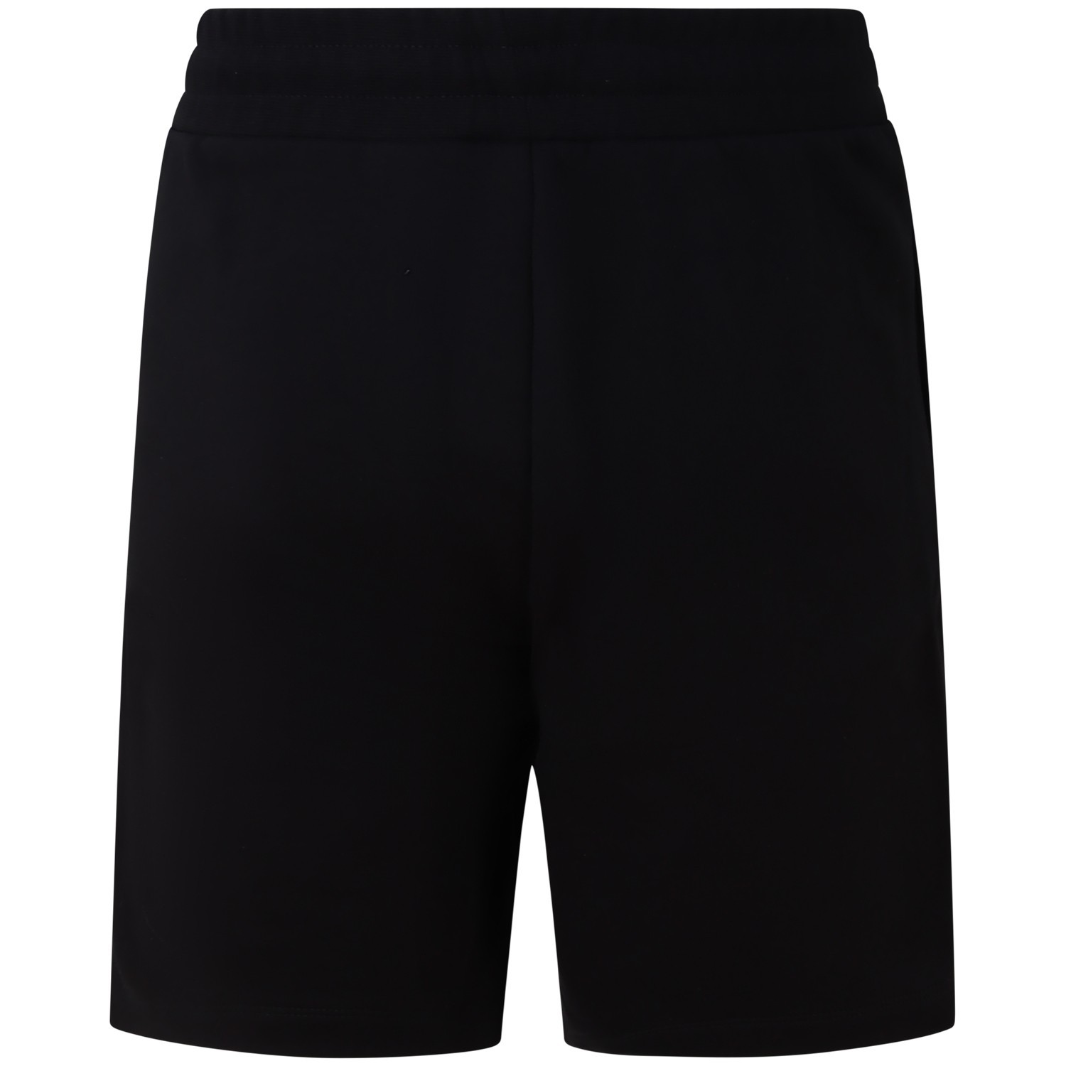 Bermuda nera con logo oro per uomo 2