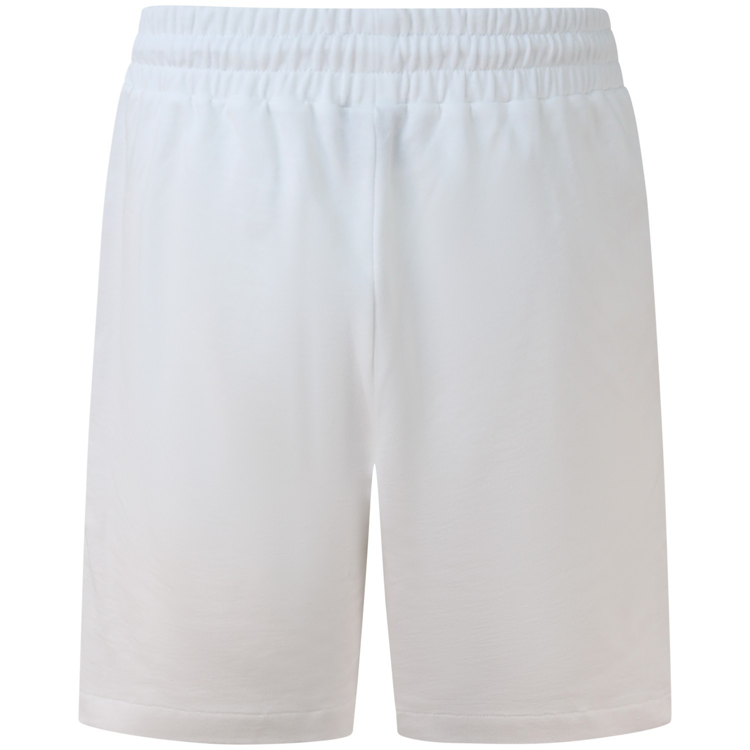 Bermuda bianca con logo nero per uomo 2