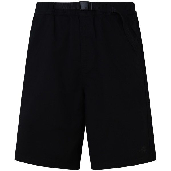 Bermuda nero con cinturino per uomo