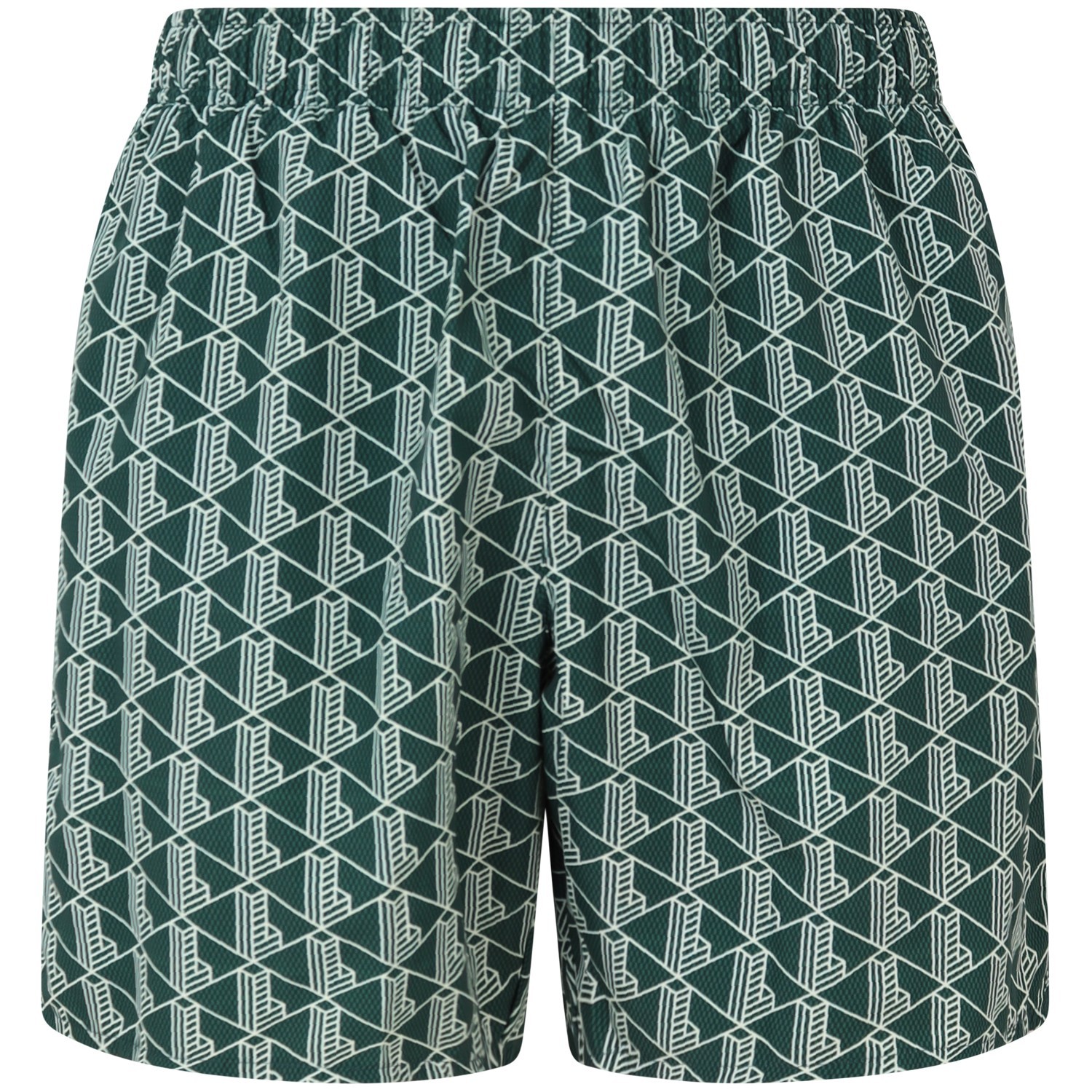 Costume verde logato per uomo