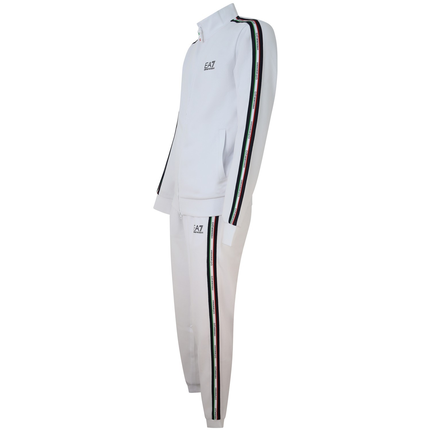 Tuta completa bianca per uomo 2