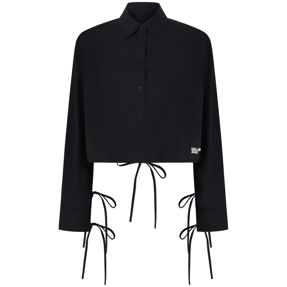 Camicia nera per donna