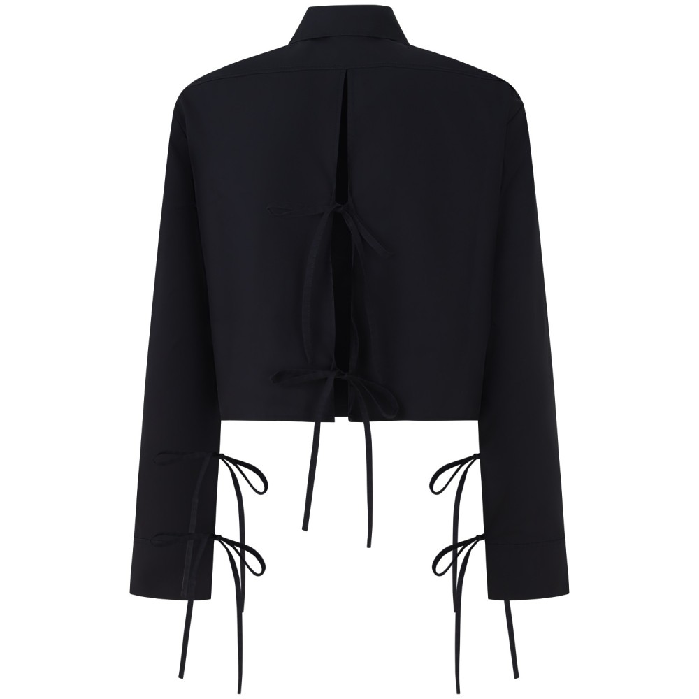 Camicia nera per donna