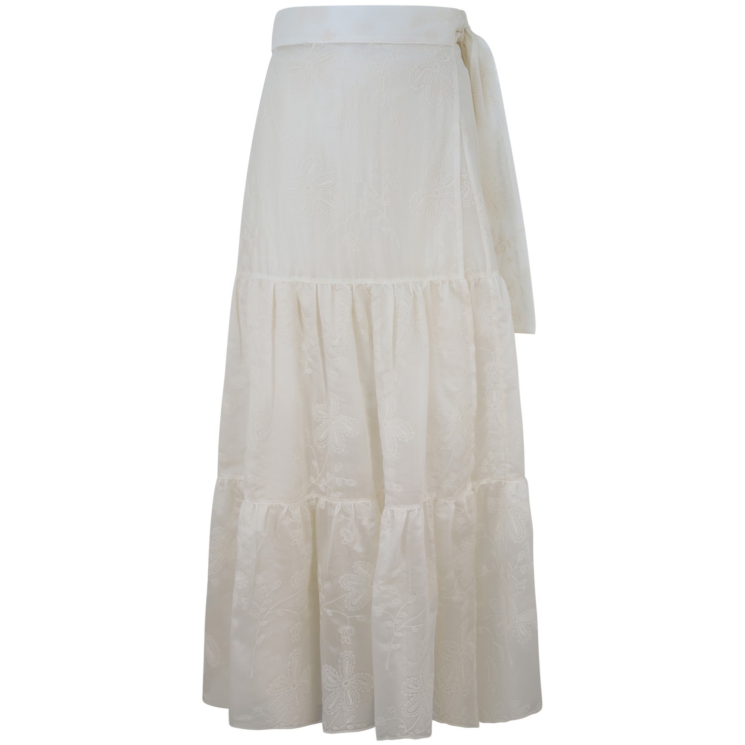 Gonna avorio per donna