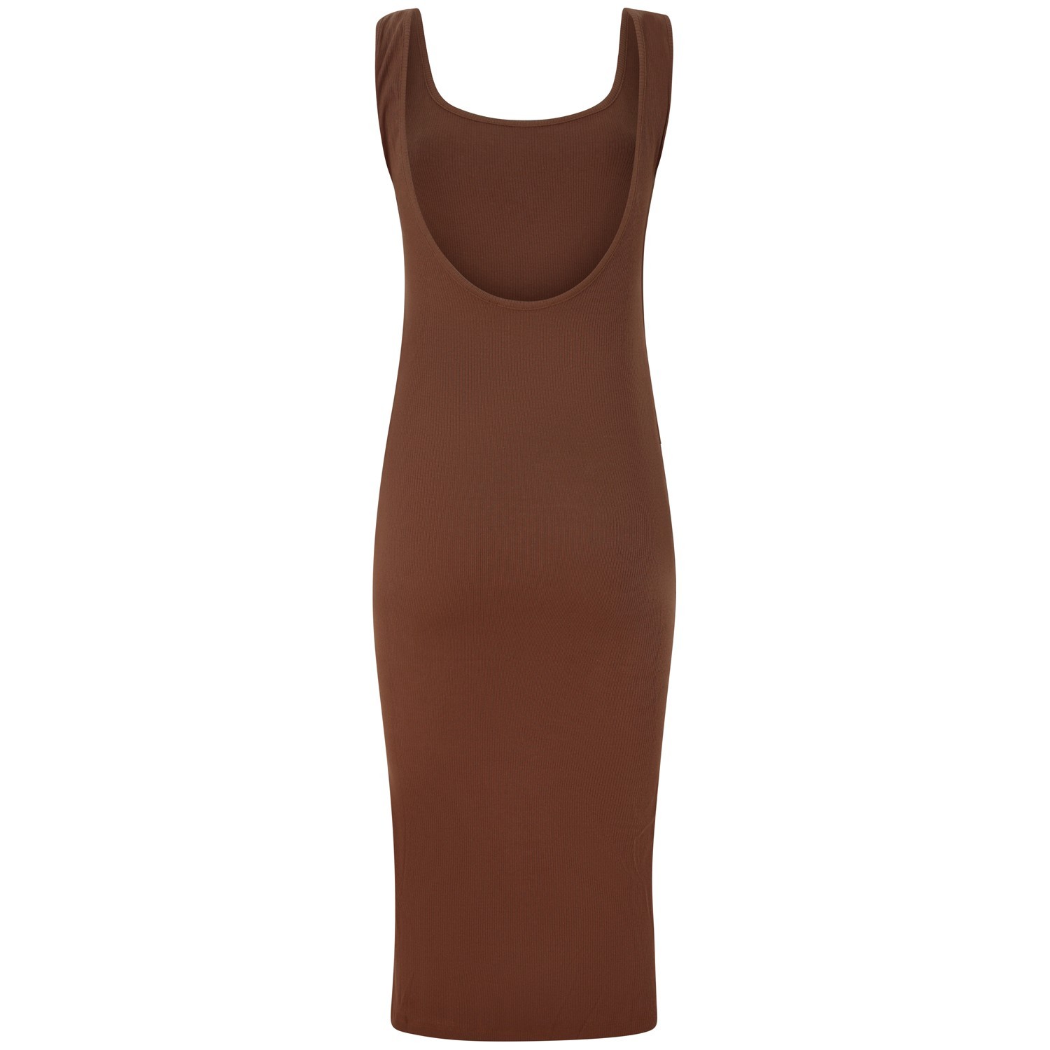 Abito midi marrone  per donna 2