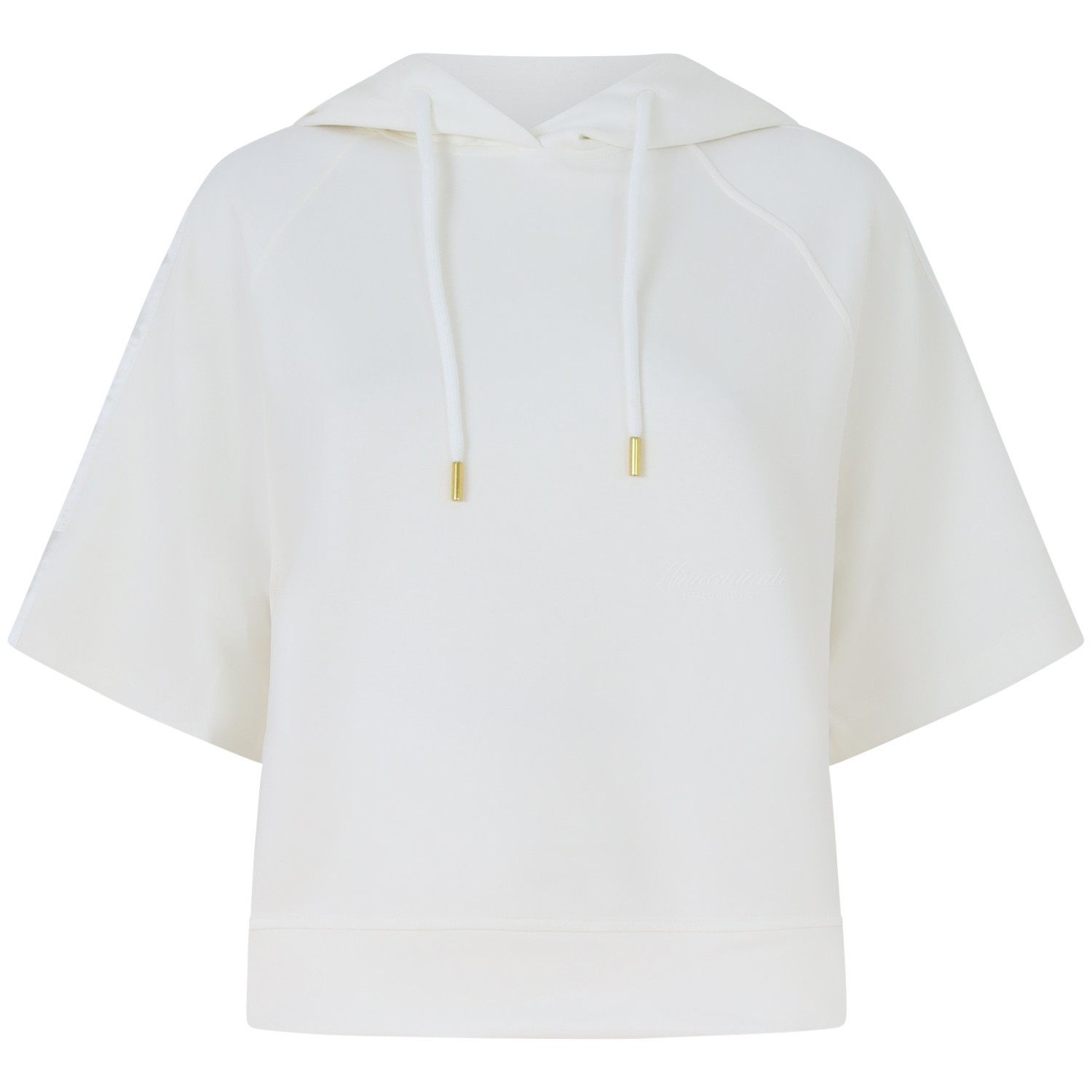 Felpa bianca  per donna