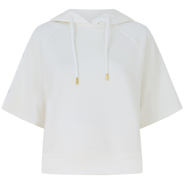 Felpa bianca  per donna