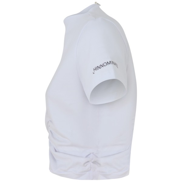 T-shirt corta bianca per donna