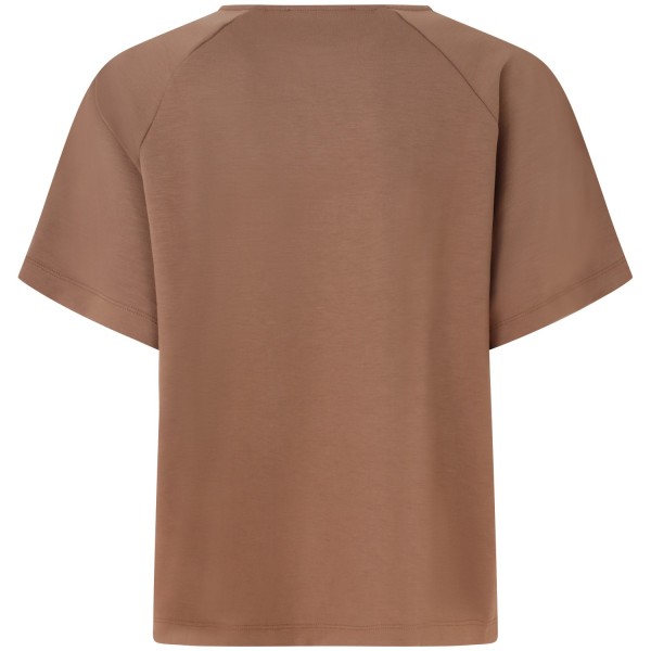 T-shirt over marrone per donna