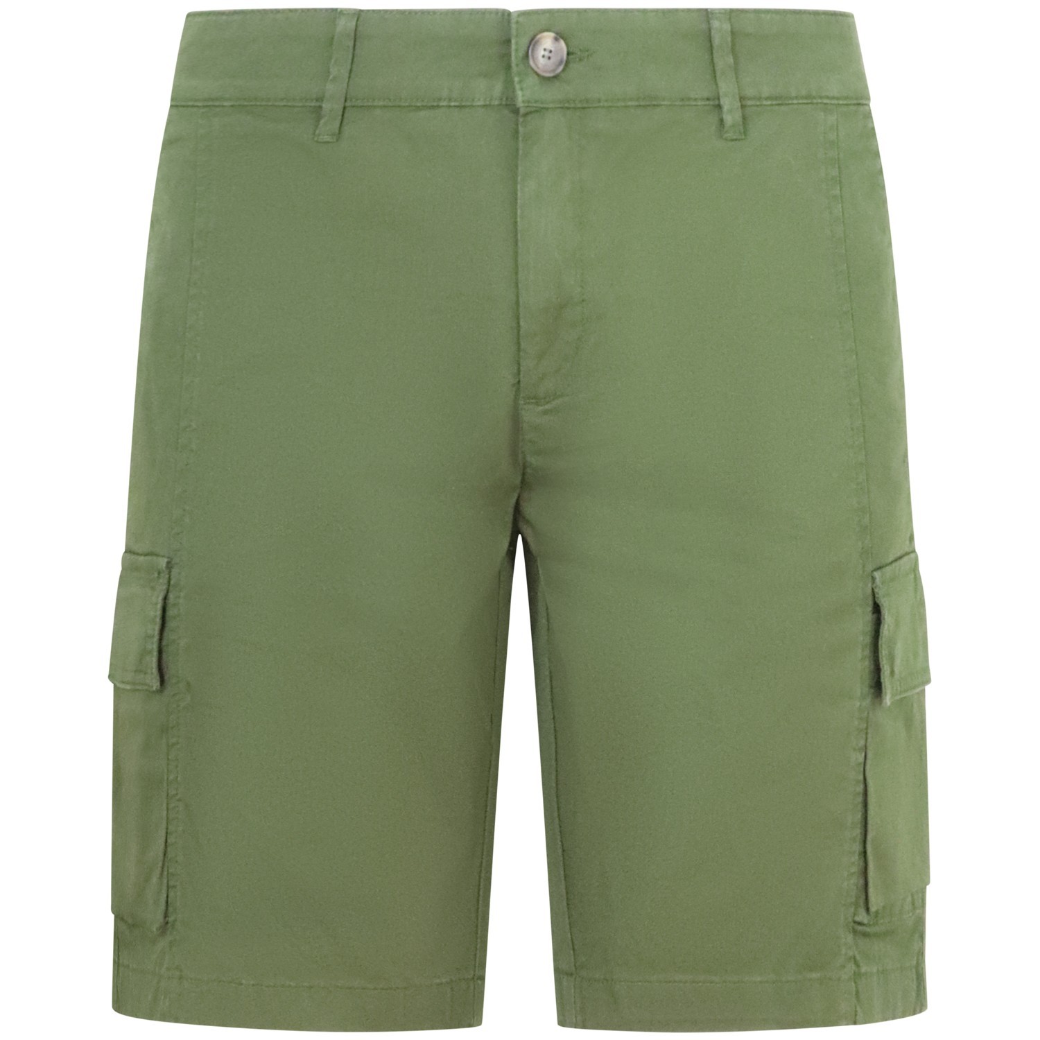 Shorts verde con mini logo per uomo 2