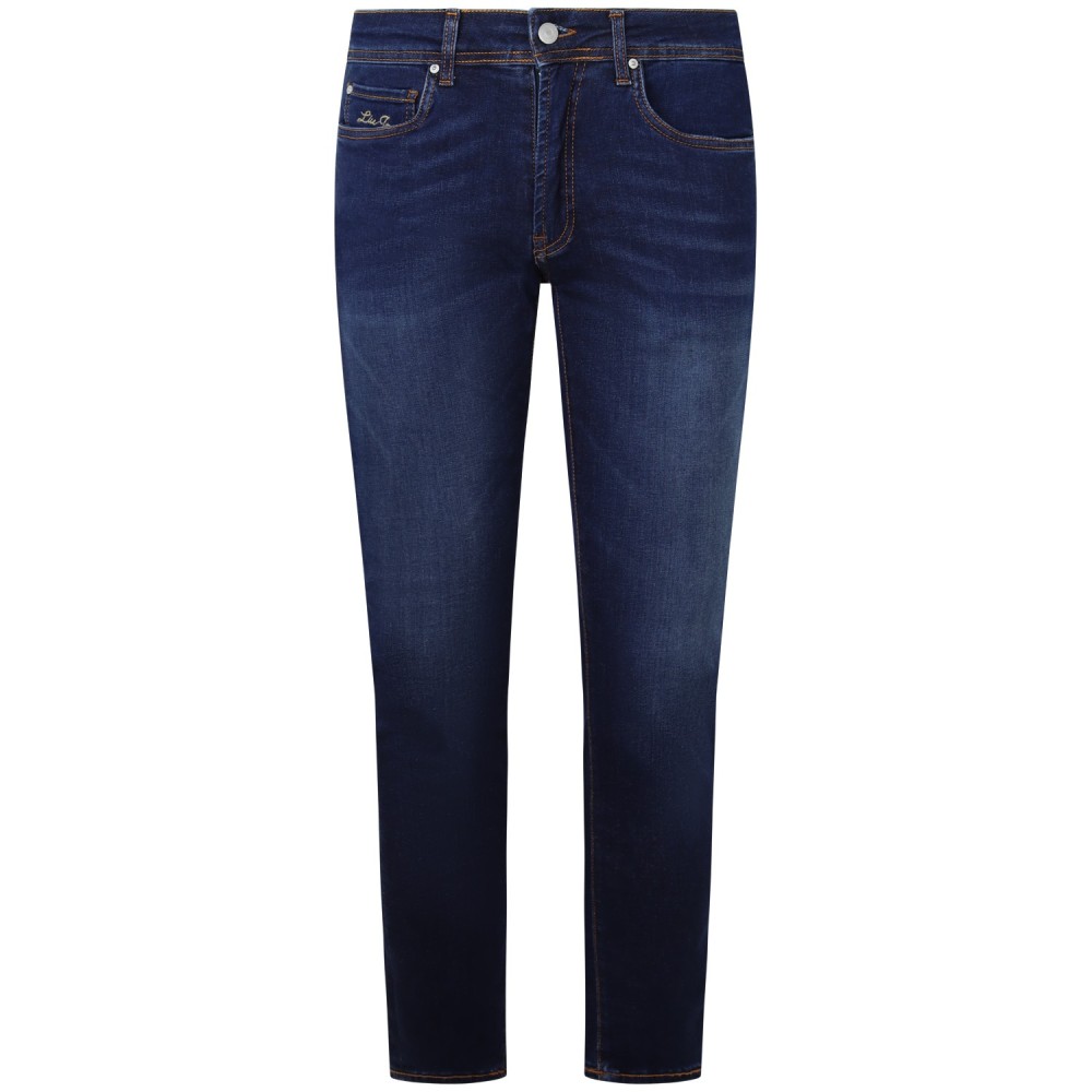 Jeans blu scuro per uomo