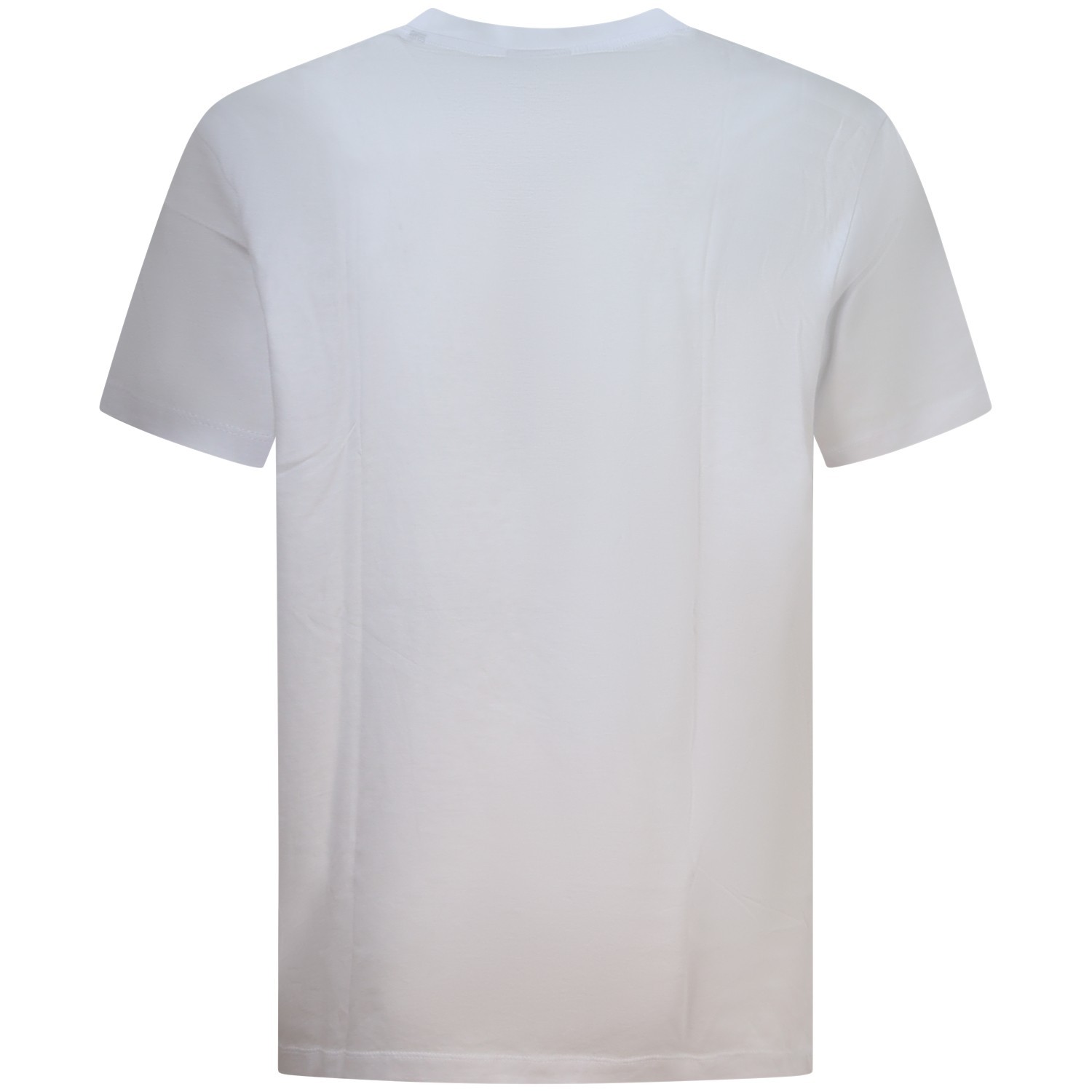 T-shirt bianca basica per uomo 2