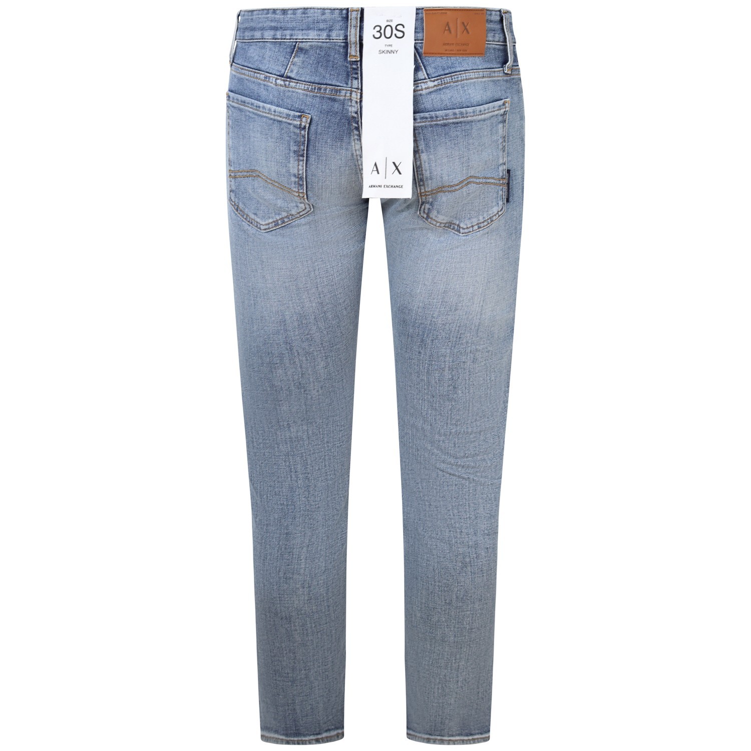 Jeans blu chiaro per uomo 2