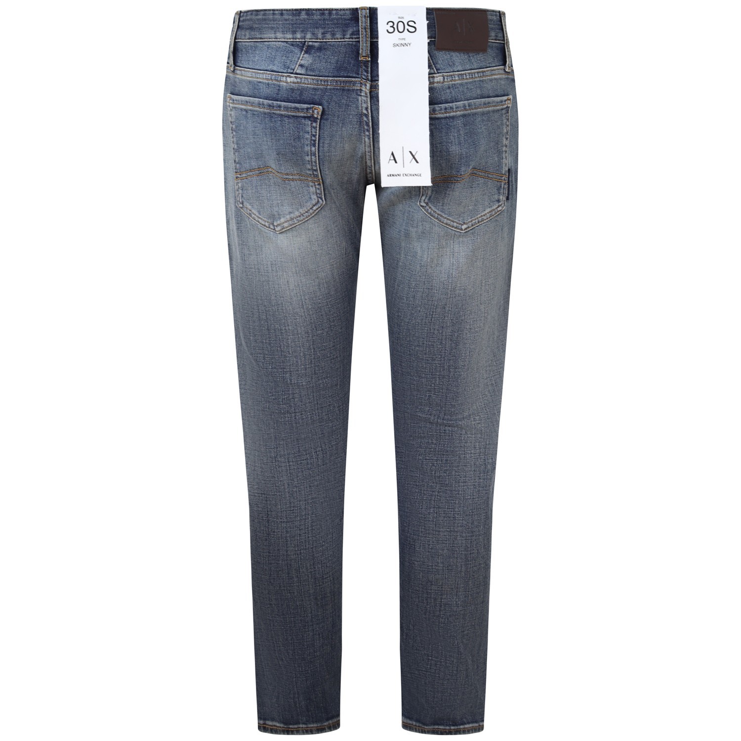 Jeans blu per uomo 2