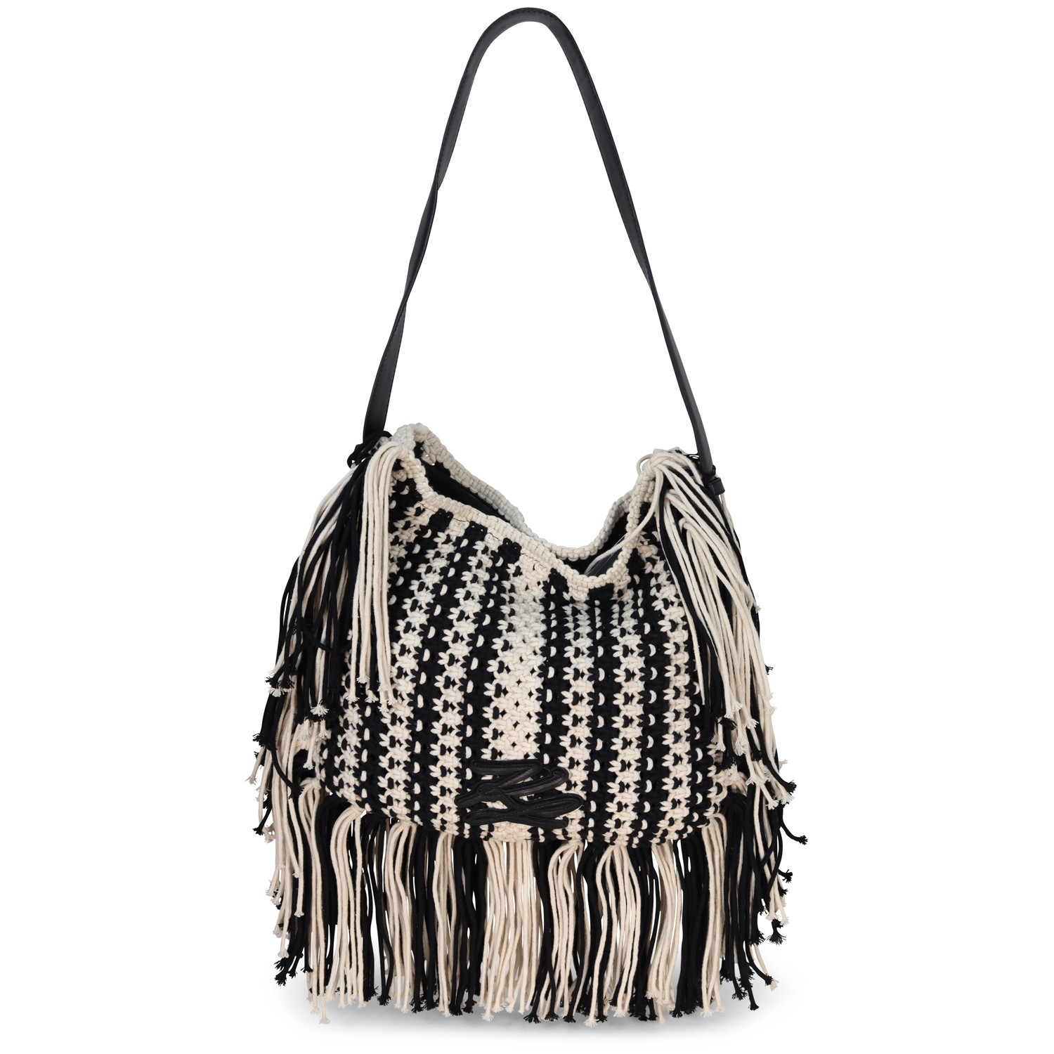 Borsa beige-nera per donna 2
