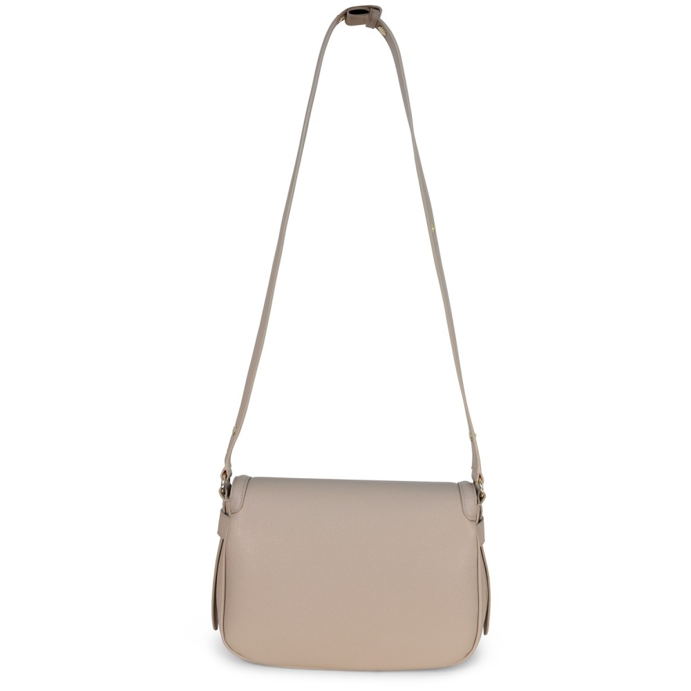 Borsa tracolla beige per donna