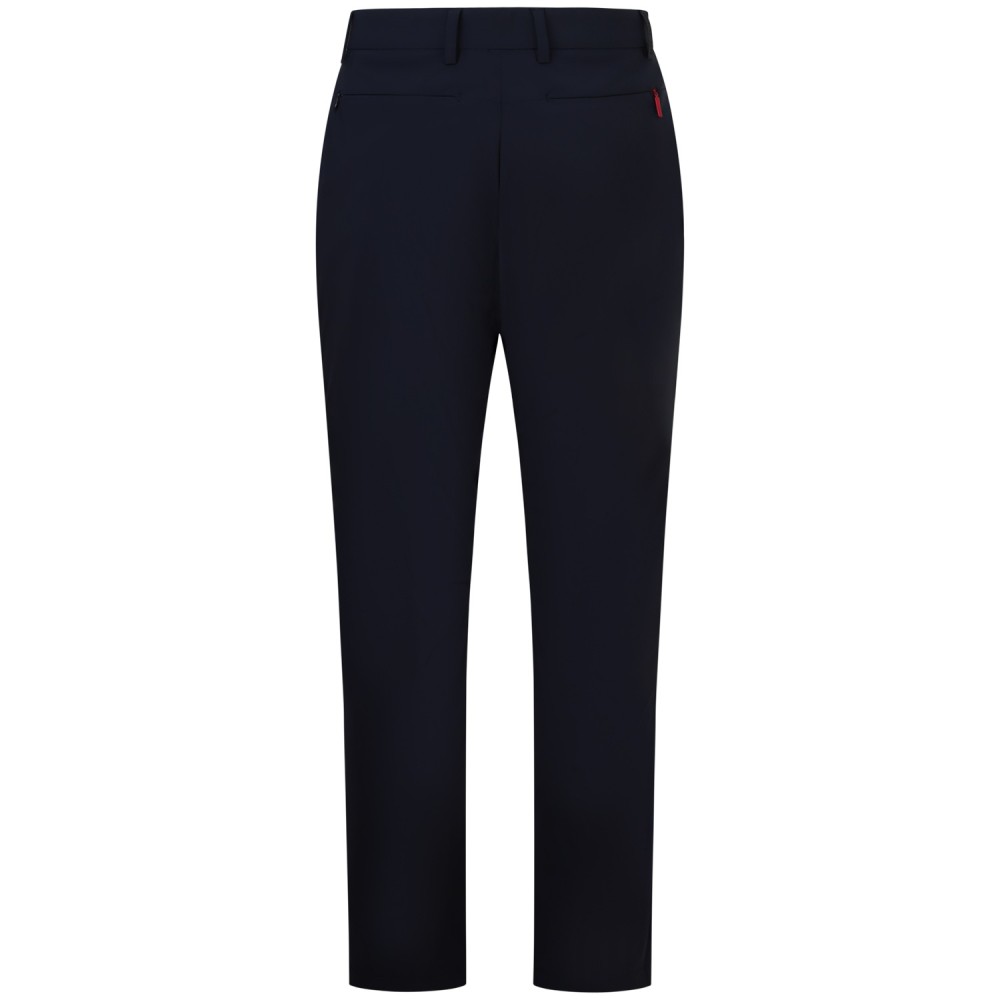 Pantalone blu tessuto tecnico per uomo