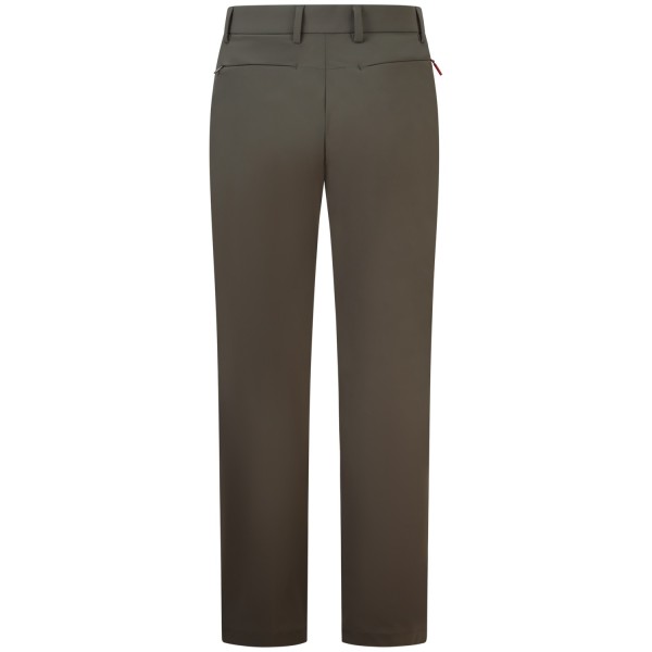 Pantalone verde tessuto tecnico per uomo