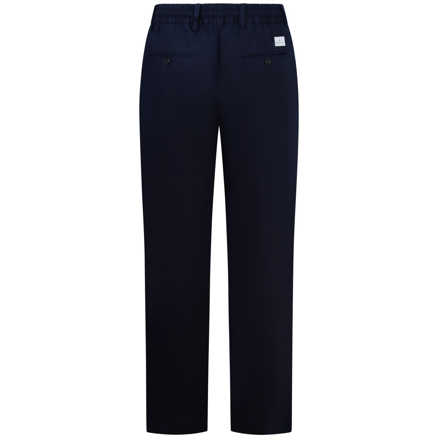 Pantalone blu in lino  per uomo 2