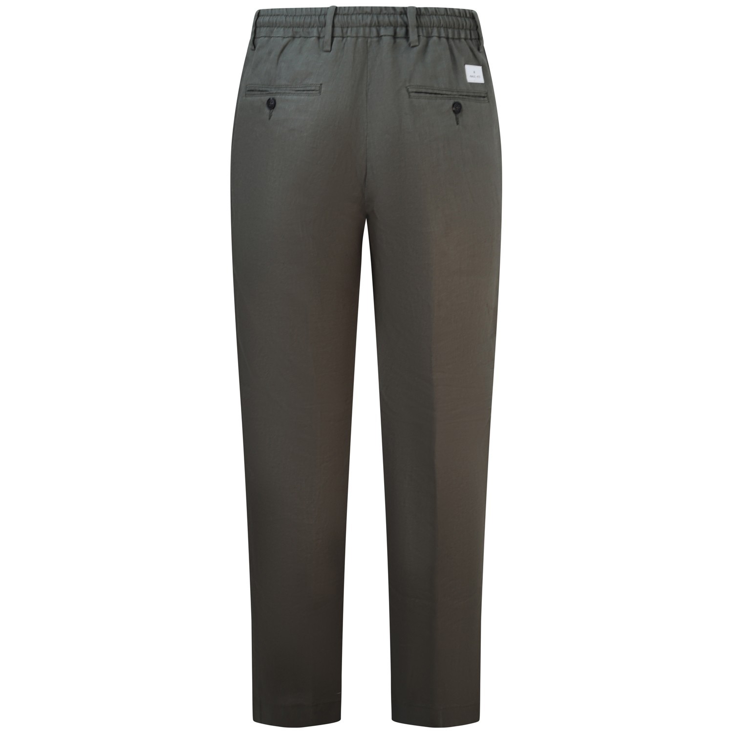 Pantalone verde in lino  per uomo 2