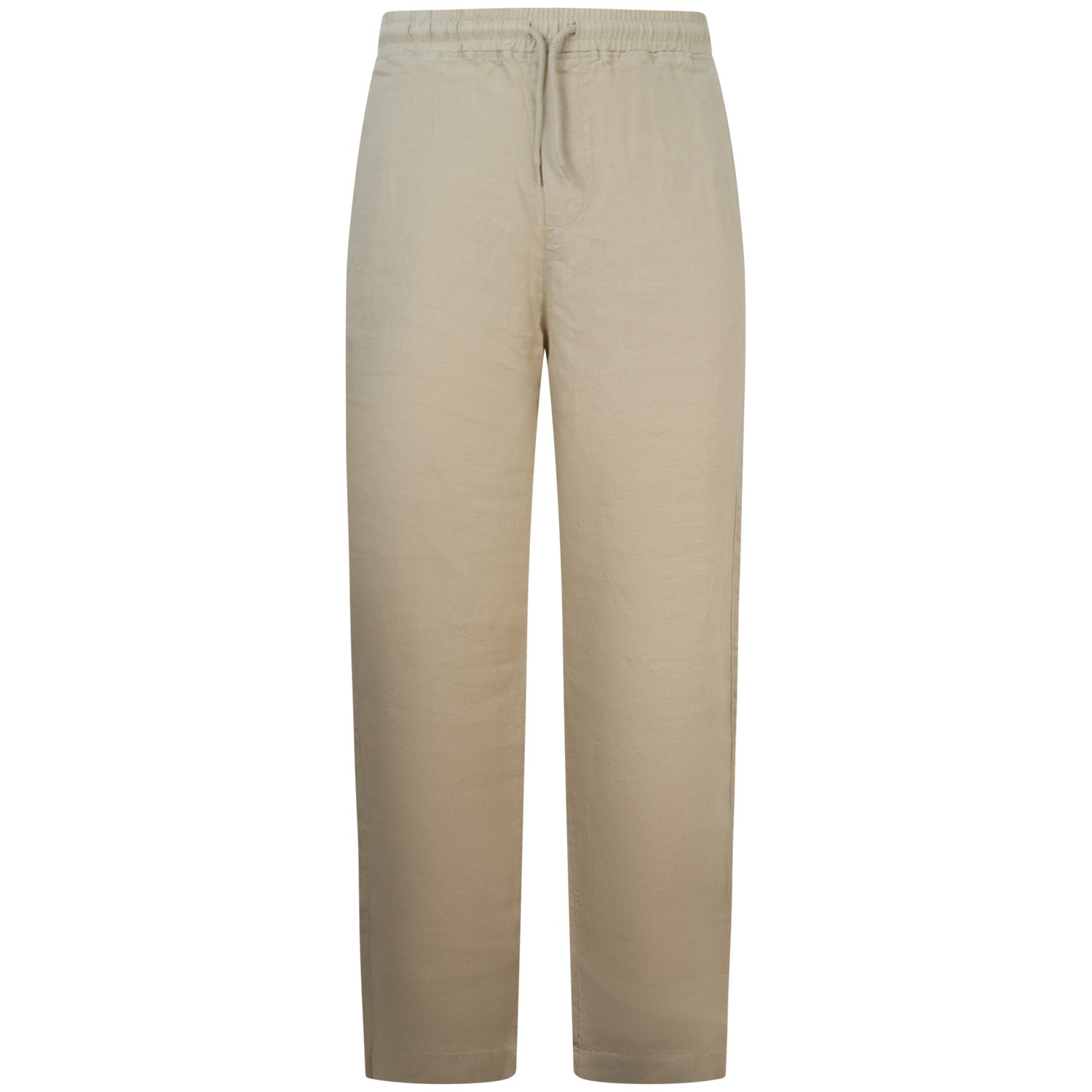 Pantalone beige  in lino per uomo