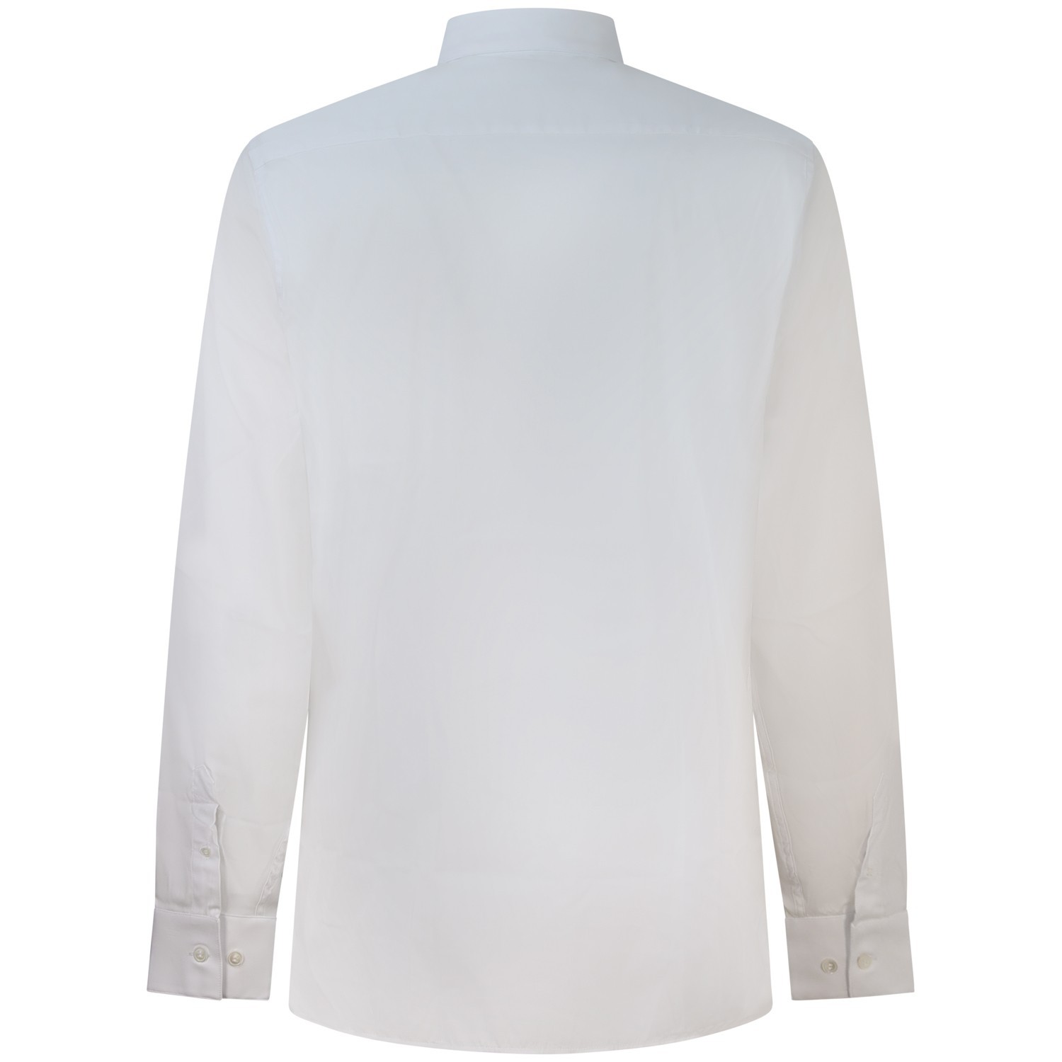 Camicia bianca con mini logo per uomo 2