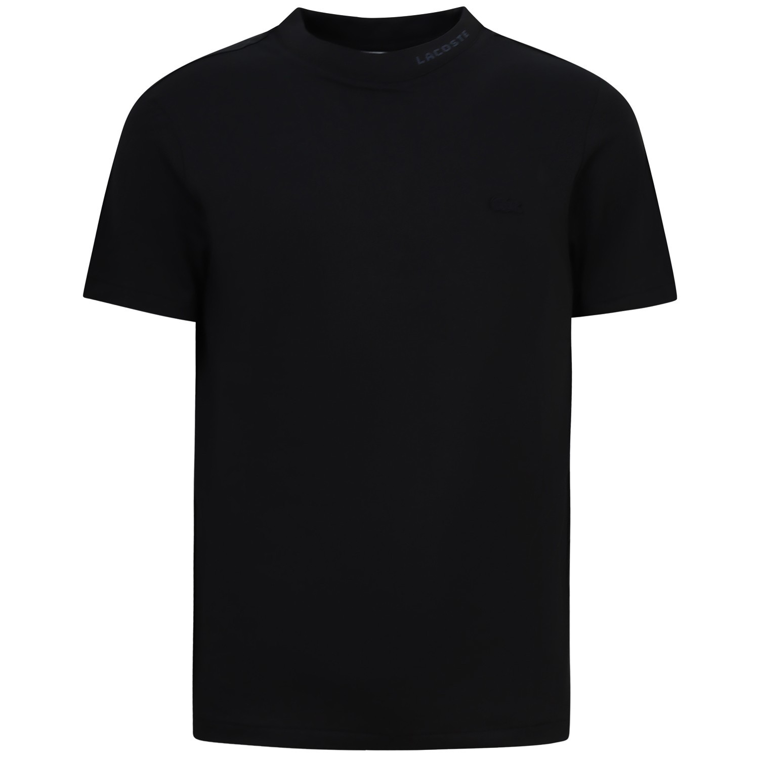 T-shirt nera con logo per uomo 2