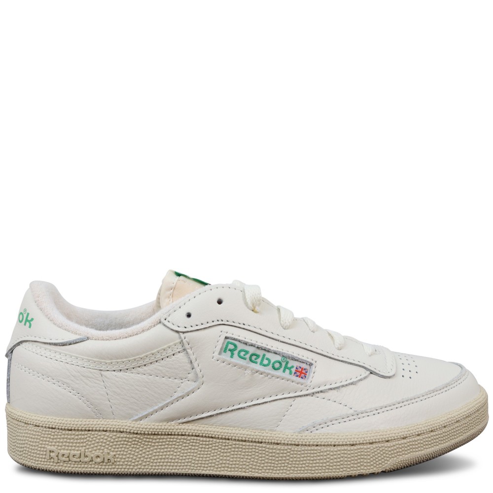 Sneakers bianca/verde per uomo