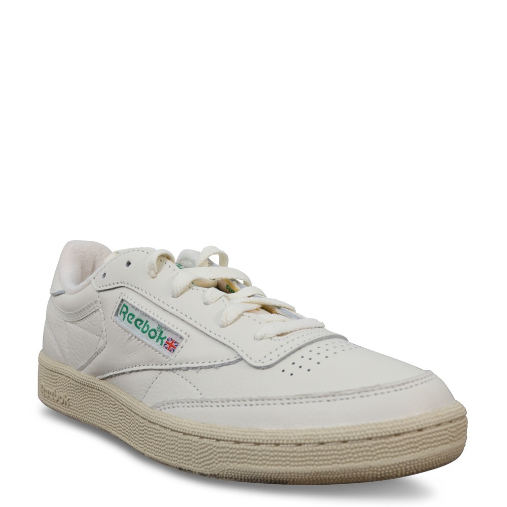 Sneakers bianca/verde per uomo