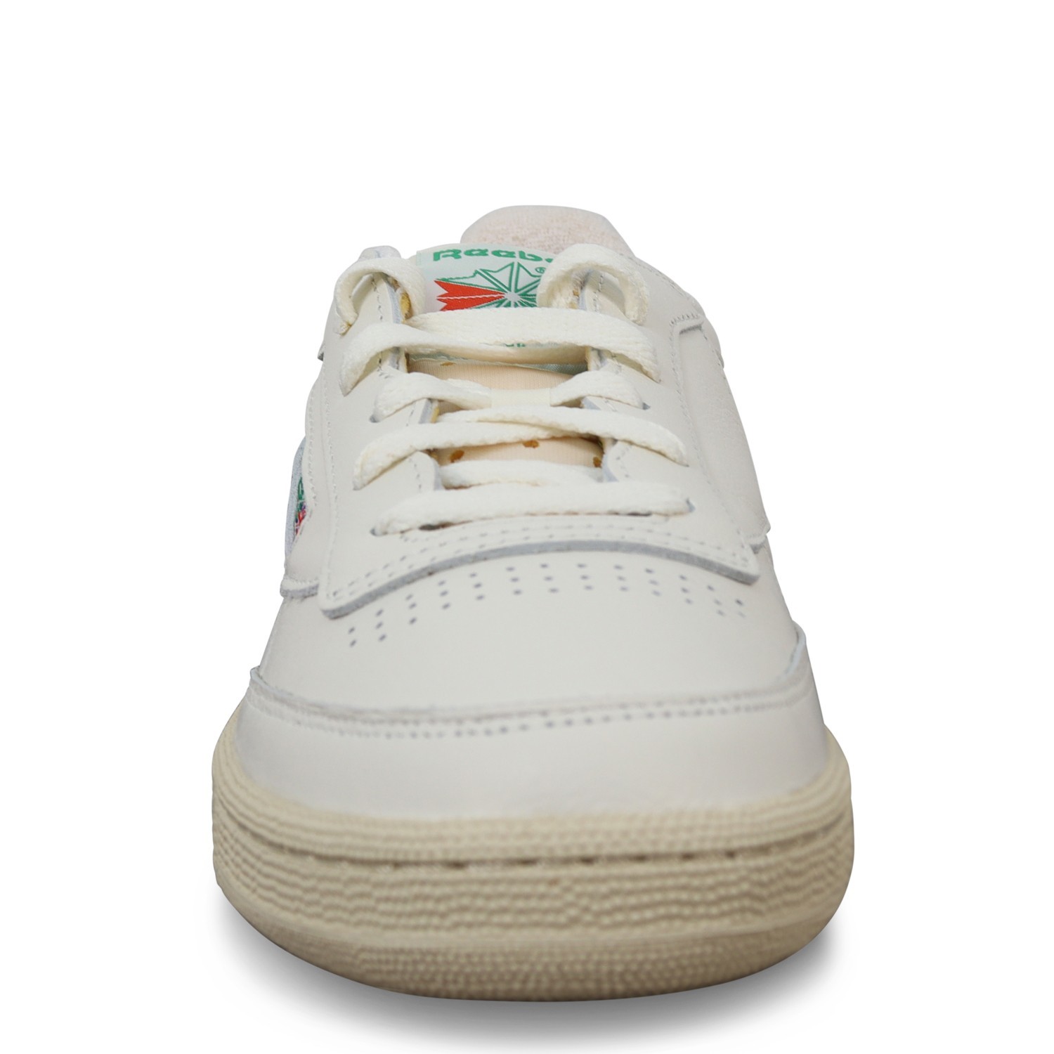 Sneakers bianca/verde per uomo