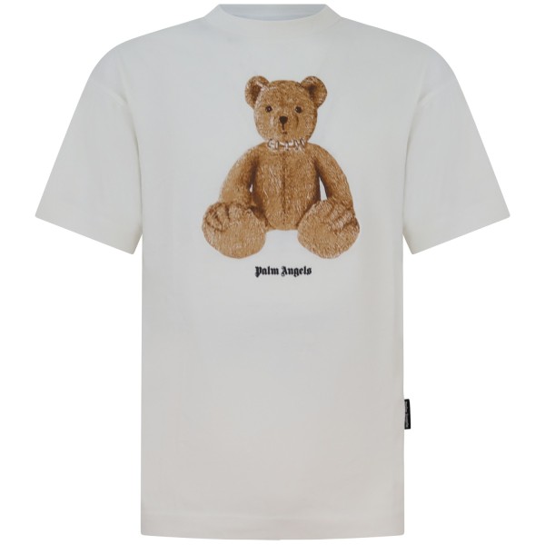 T-shirt con stampa bianca regular per uomo