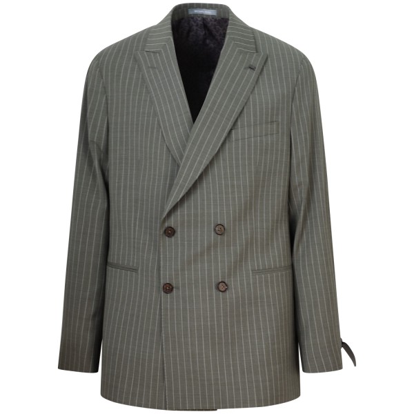 Giacca verde con fantasia per uomo