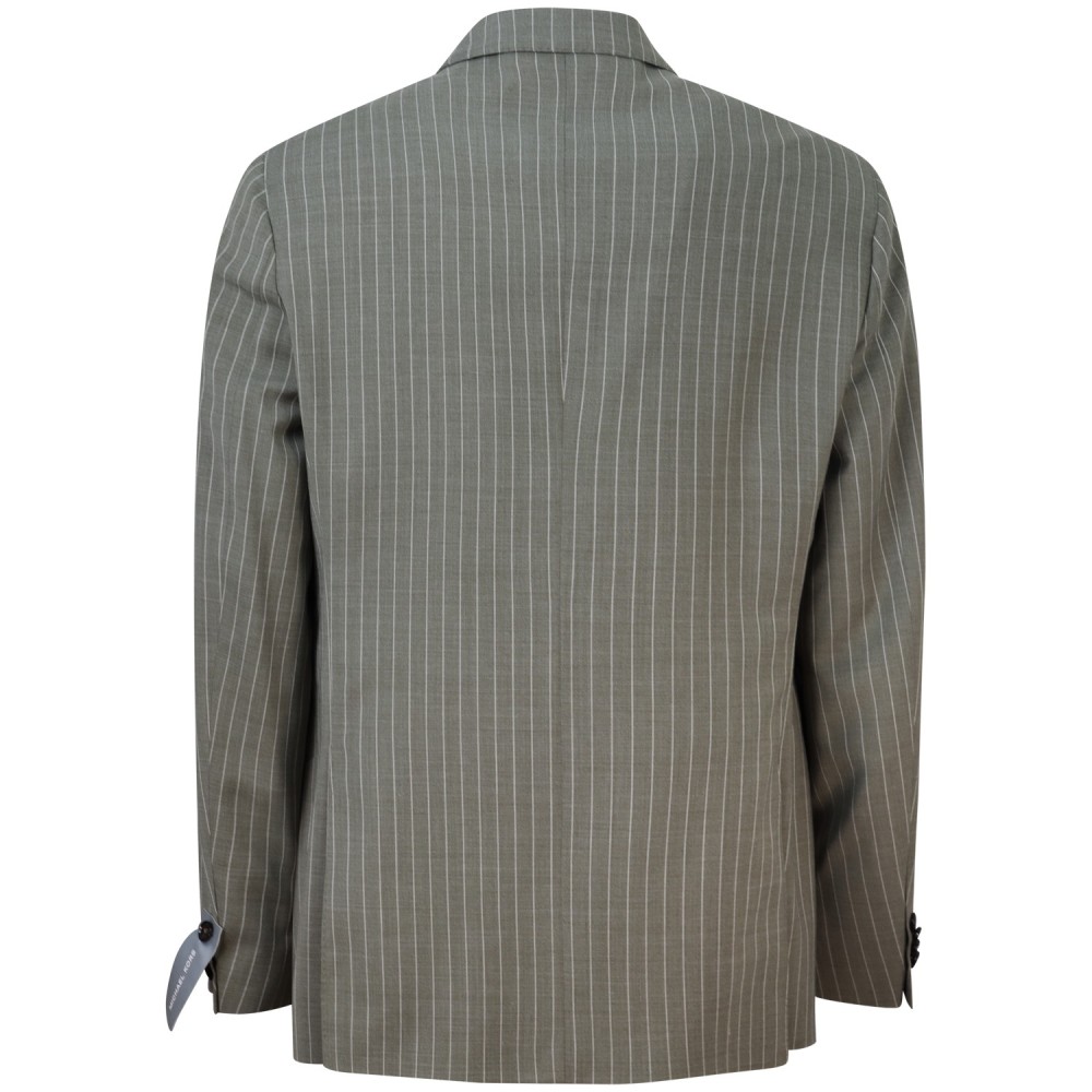 Giacca verde con fantasia per uomo