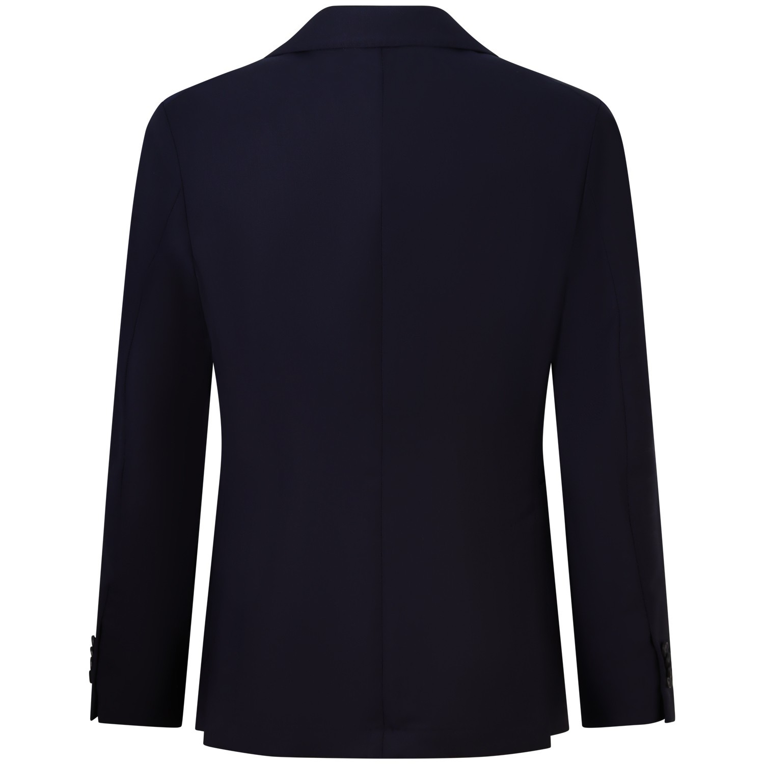 Giacca blu con microlavorazione per uomo 2