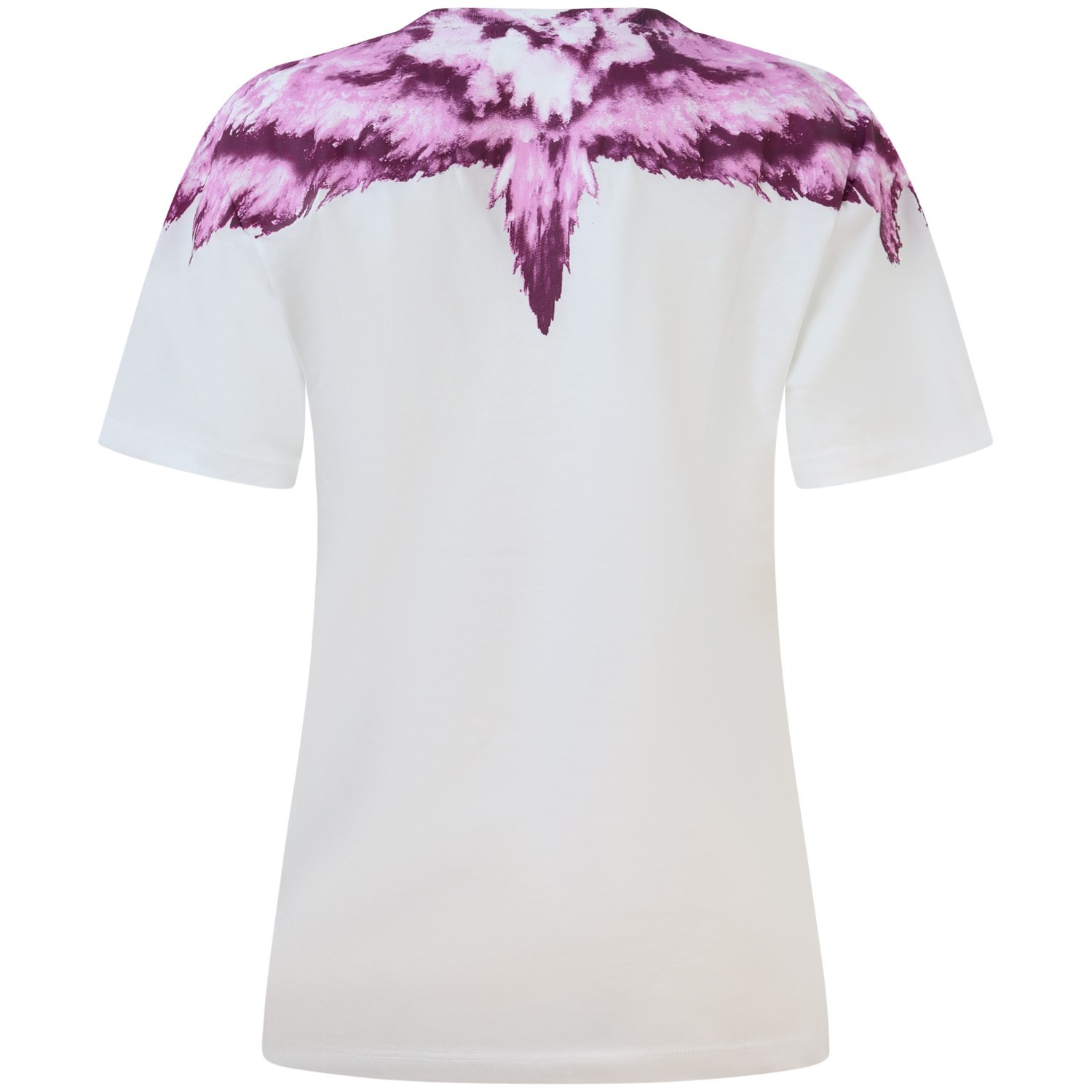 T-shirt bianca con ali colorate   per donna 2